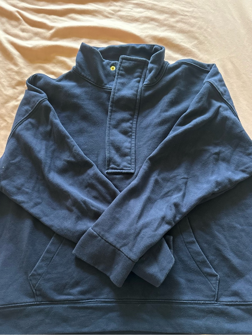 a new day Navy Pullover Sweatshirt Hoodie